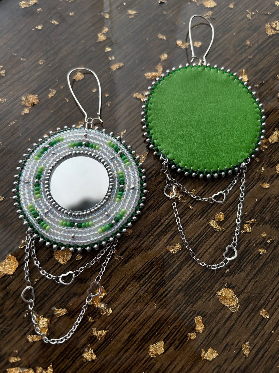 Lucky Mirror Earrings