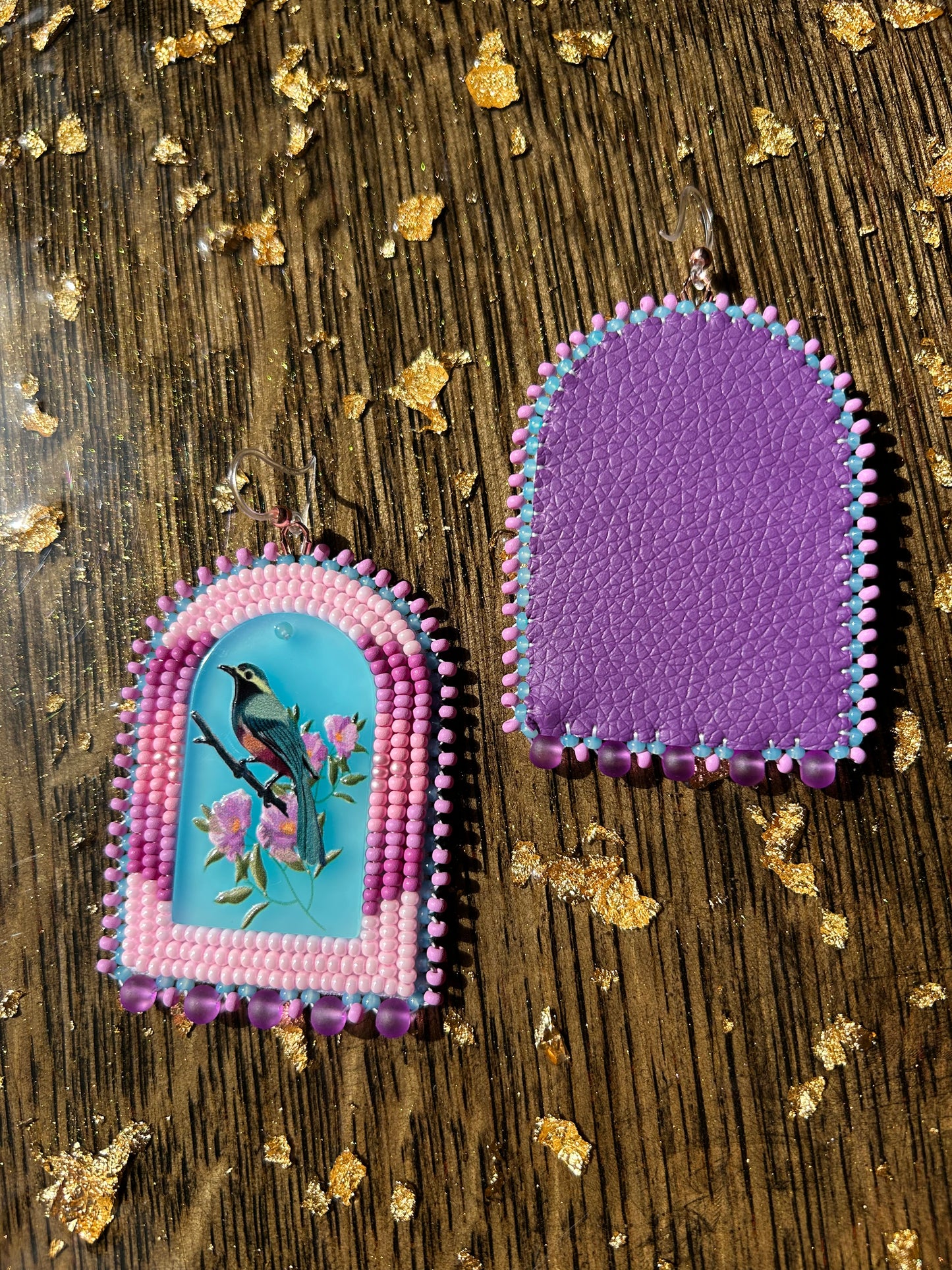 Bird Portrait Earrings -