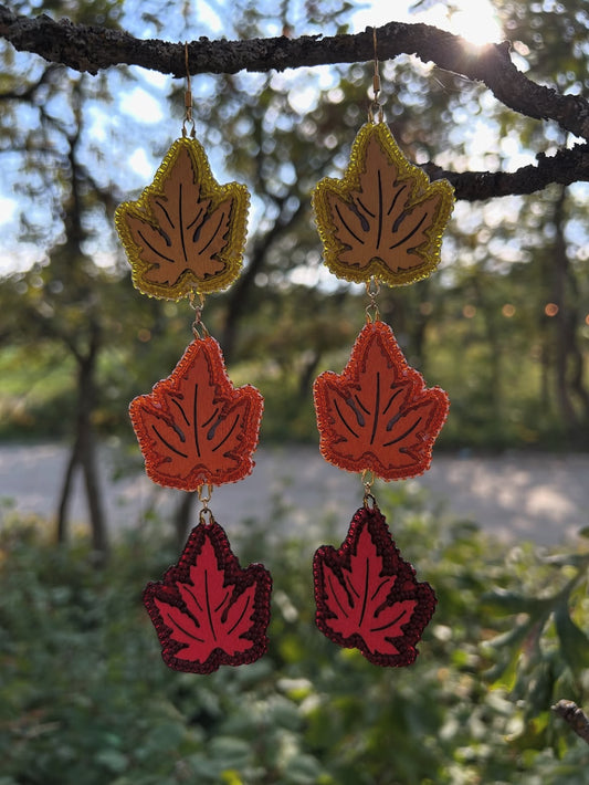 Autumn Leaves Earrings