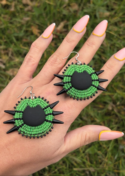 Spiked Kitty Earrings