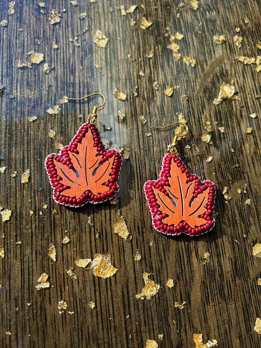 Autumn Leaf Earrings