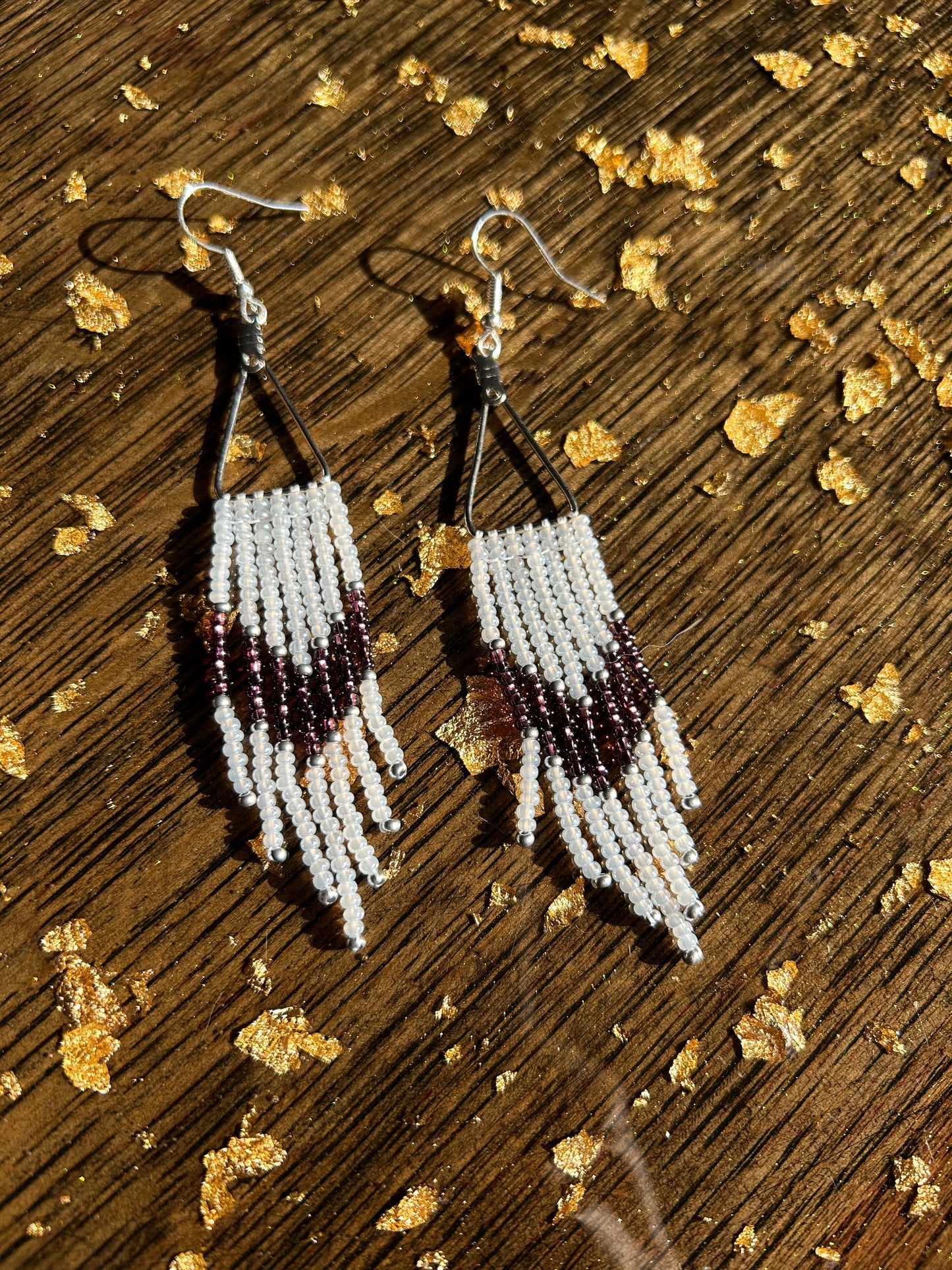 Mini Cut-out Fringe Earring