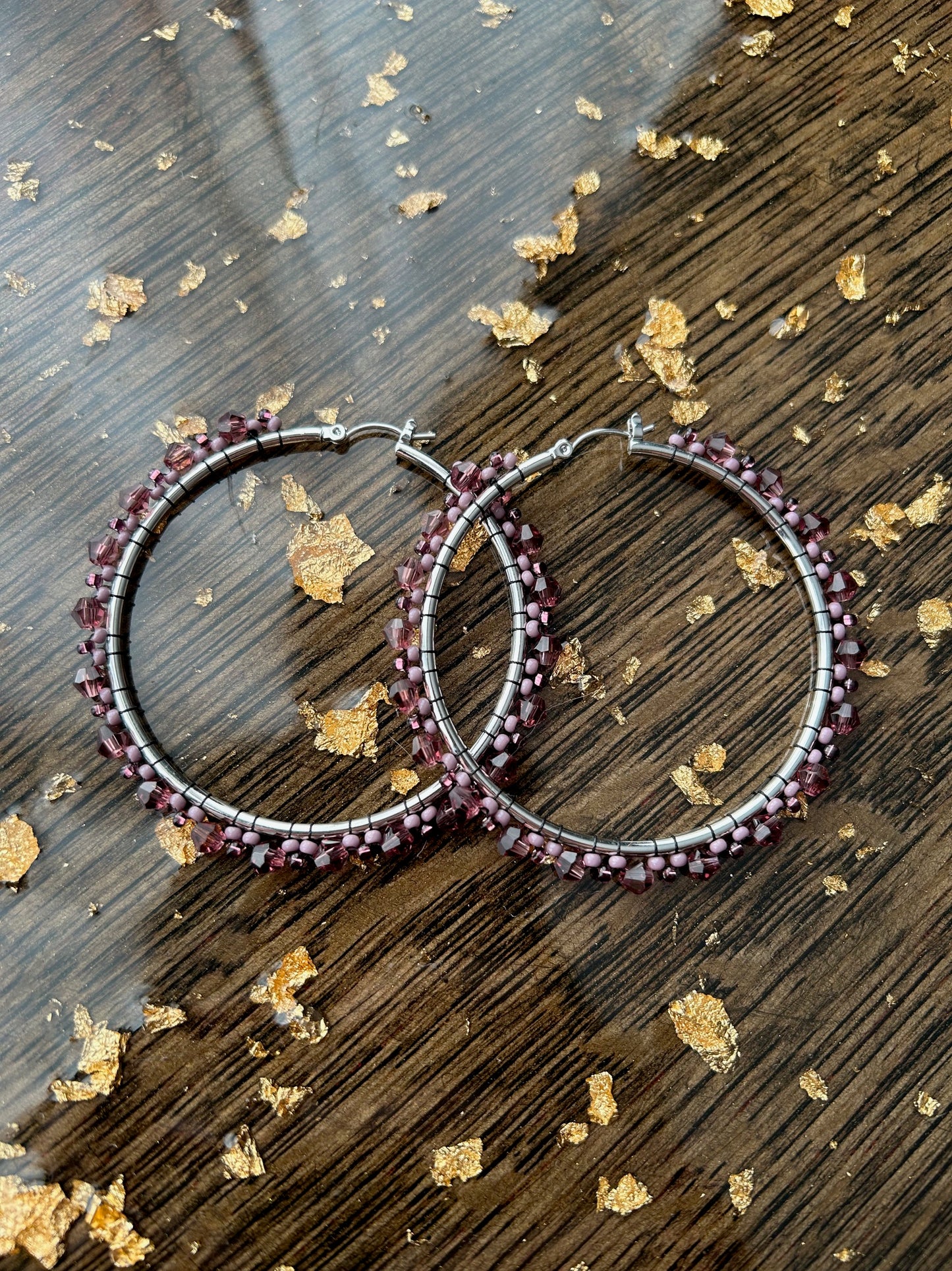 Large Icicle Hoops