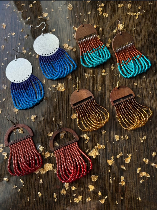 Looped Fringe Earrings