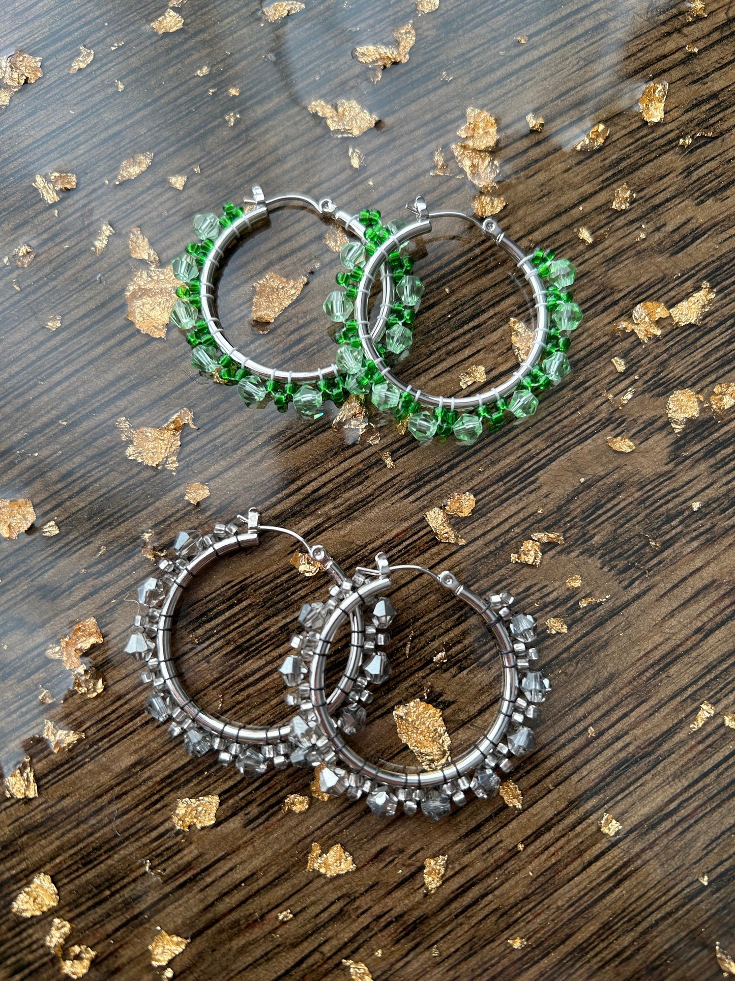Small Icicle Hoops